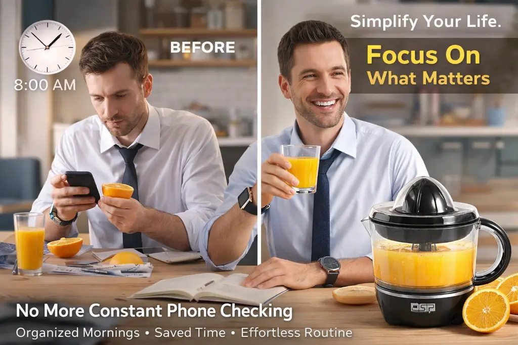 Dsp Kj1060 Orange and citrus juicer