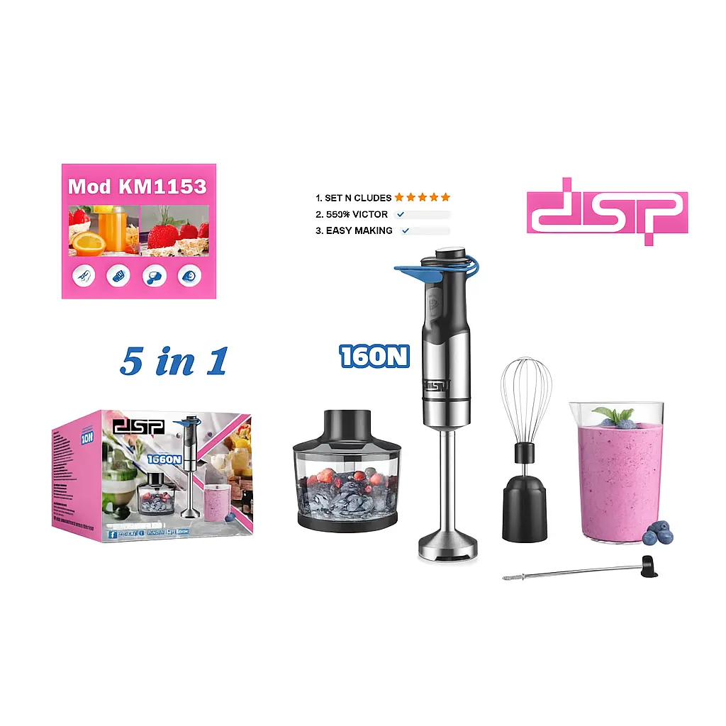Dsp 5In1 Blender Set KD2049