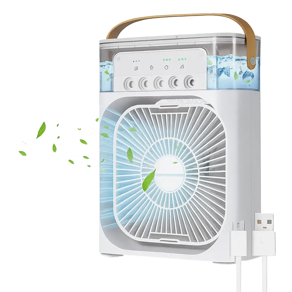 مروحة رذاذ محمولة