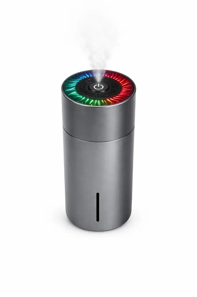 مرطب كوب محمول مع ضوء LED متعدد الألوان W301