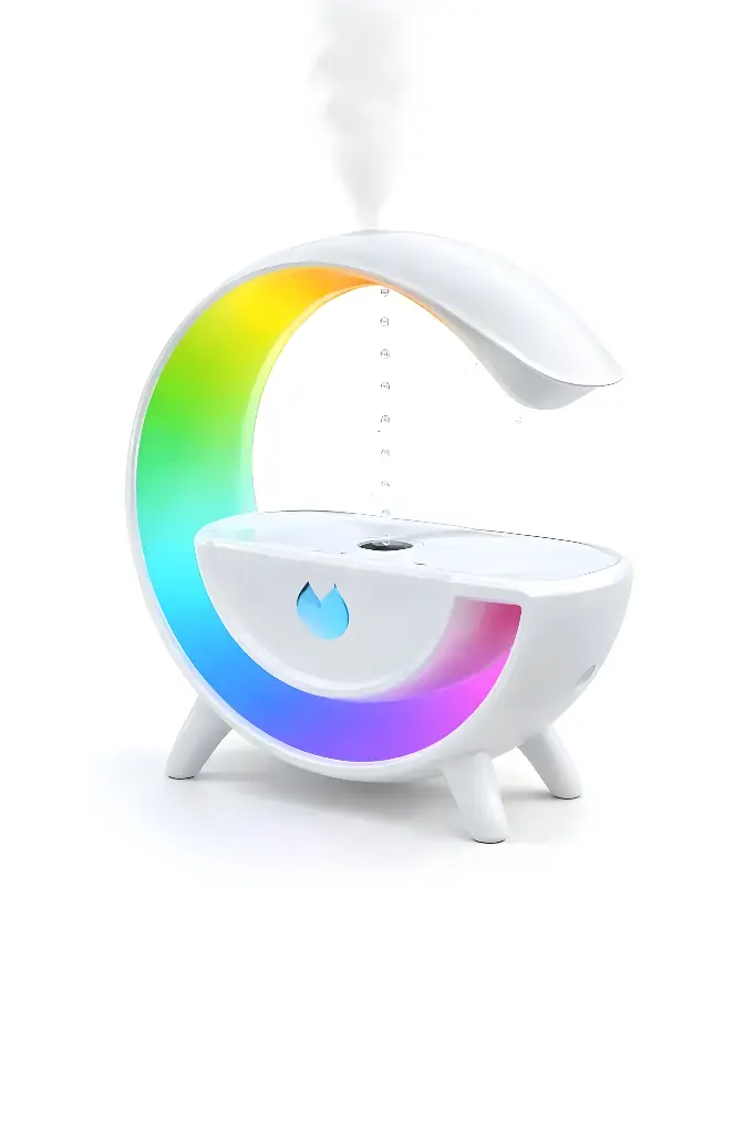 مرطب الجاذبية العكسية مع ضوء LED ملون Y13