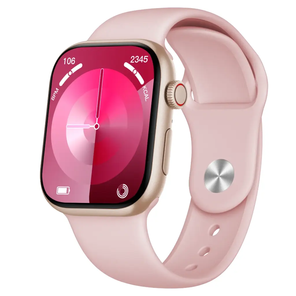 Porodo Magnifico 3 HD TFT Smart Watch Pink
