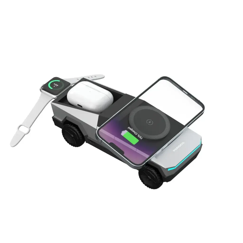 Porodo Cyber Dock Wireless Charger pdmrctwcgy