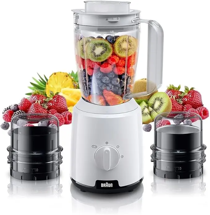 Braun Household 1 Jug Blender 600 W, 1.25 L JB 1023 WH