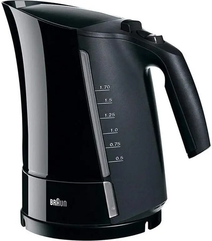 Braun WK300 Multiquick 3 Kettle, 1.7 L, Black 