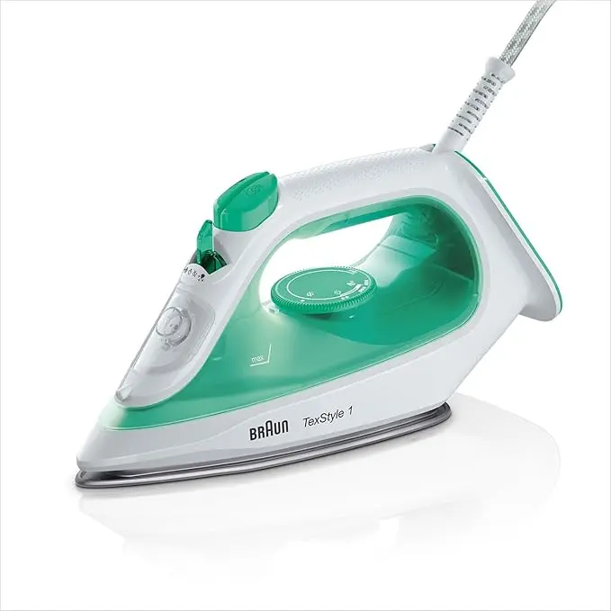 Braun TexStyle 1 Steam Iron  Ceramic Soleplate 2000 Watts