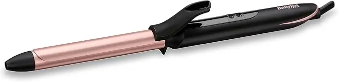BaByliss Rose Quartz 19mm Curling Tong  Advanced Ceramics Ultra-Fast