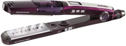 مكواة الشعر بالبخار Babyliss I-Pro 230 بتقنية Brilliance لتنعيم الشعر بشكل مثالي ST395E