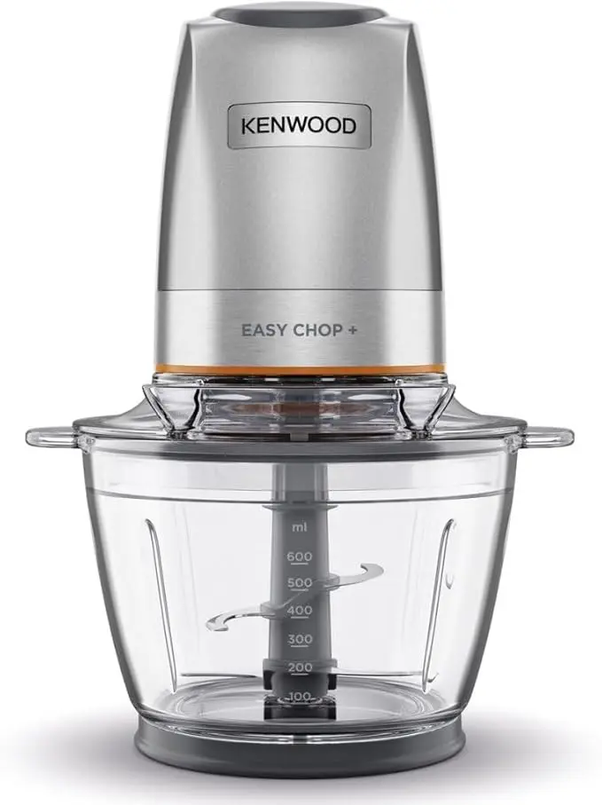 KENWOOD Glass Chopper 500W Electric Food Chopper with 1.2L Glass Bowl