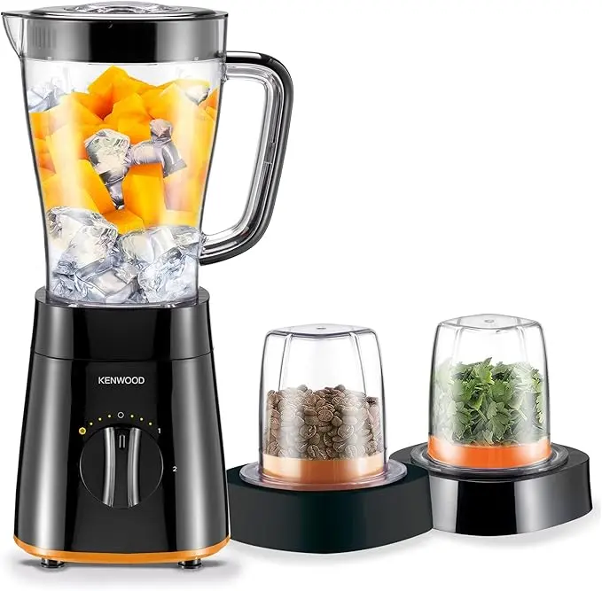 Kenwood Blender 500W Smoothie Blender/Smoothie Maker 1.5L BLP15.360BK