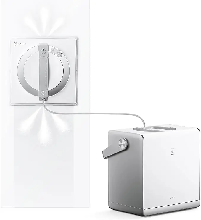 روبوت تنظيف النوافذ متعدد الاستخدامات ECOVACS WINBOT W2S مع محطة