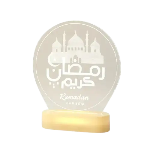 [6-6] 3D Islamic Design Led Night Light 6-6