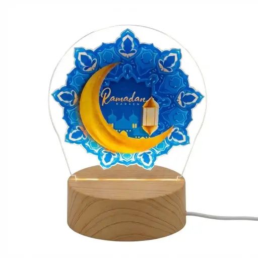 [6-3] 3D Islamic Design Led Night Light 6-3