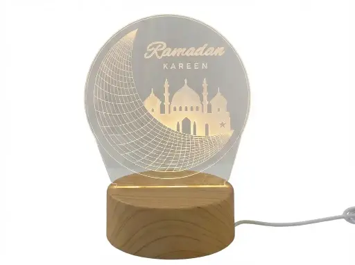 [6-2] 3D Islamic Design Led Night Light 6-2