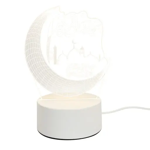 [6-4] 3D Islamic Design Led Night Light