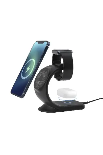 [MD-WXC004] 3 in 1 Wireless Charging Base