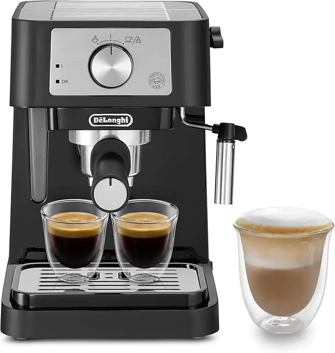 De'Longhi Stilosa EC 260.BK Traditional Portafilter Machine Including Tamper